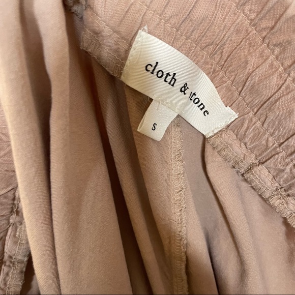 Cloth & Stone Jogger Pants Size Small Tan - Picture 5 of 13